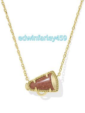 Cheer Gold Short Pendant Necklace